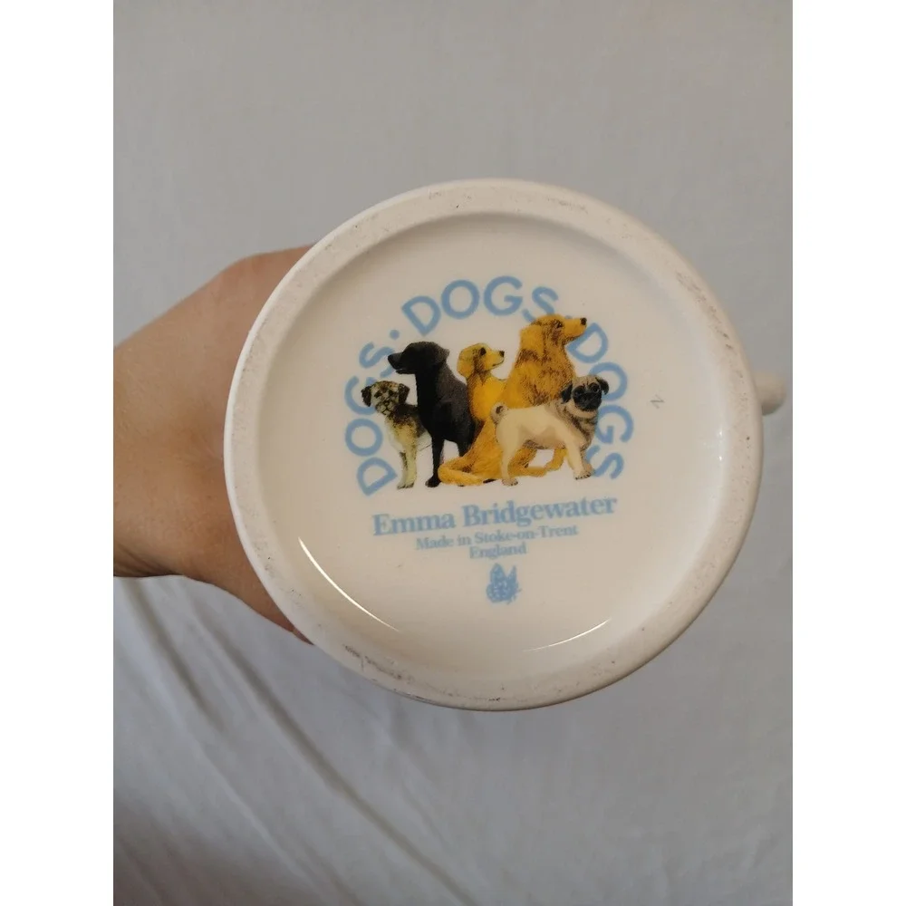 Emma Bridgewater yellow Labrador 1/2 pint mug stoke on Trent England dogs